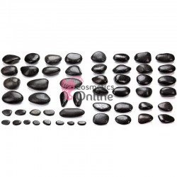 Pietre vulcanice pentru masaj, set de 52 bucati, art ME P1054